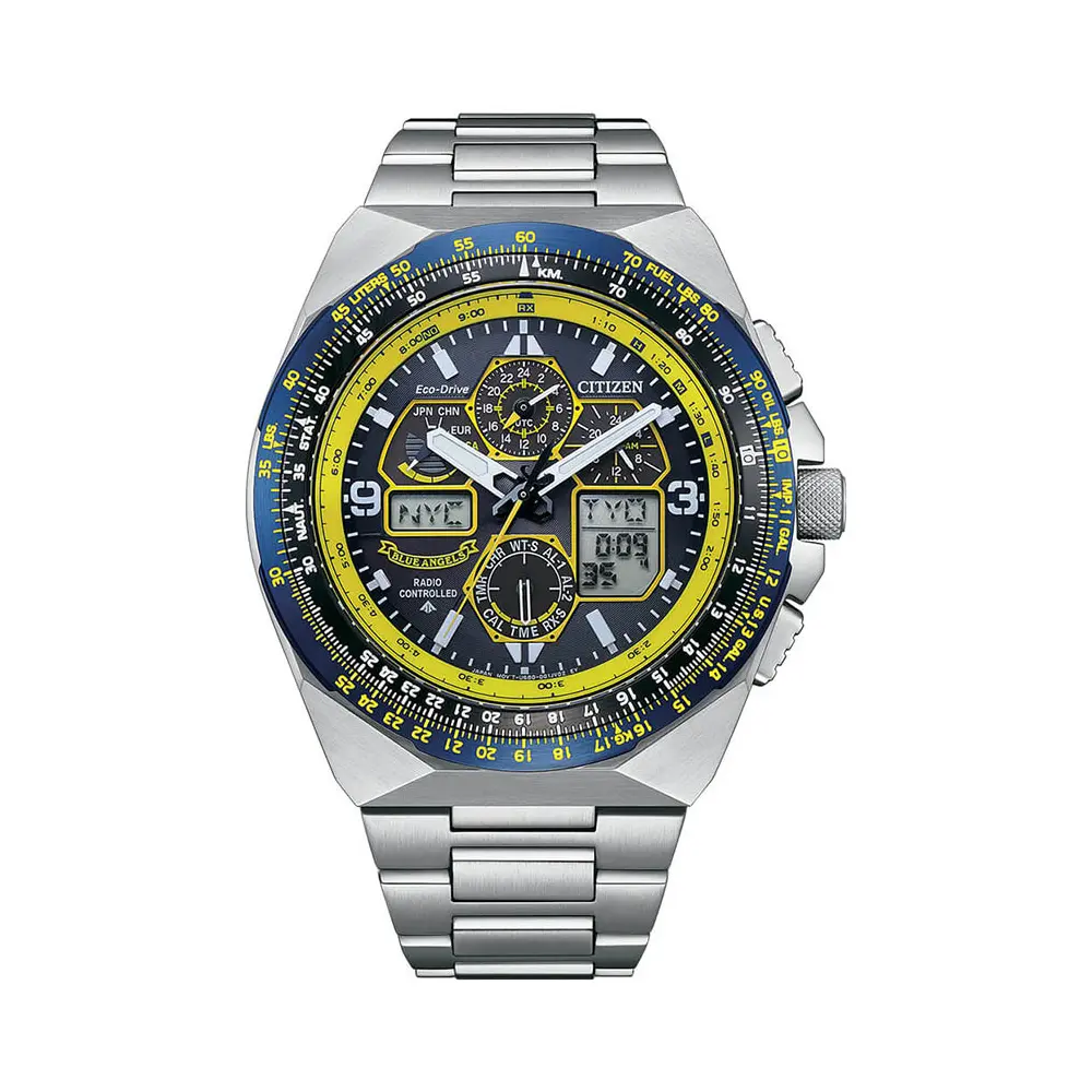 ساعت مردانه سیتیزن BlueAngels اکودرایو مدل JY8125-54L